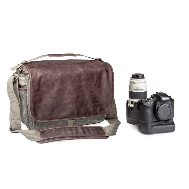 Think Tank Retrospective Leather 30 Shoulder Camera Bag - Pinestone