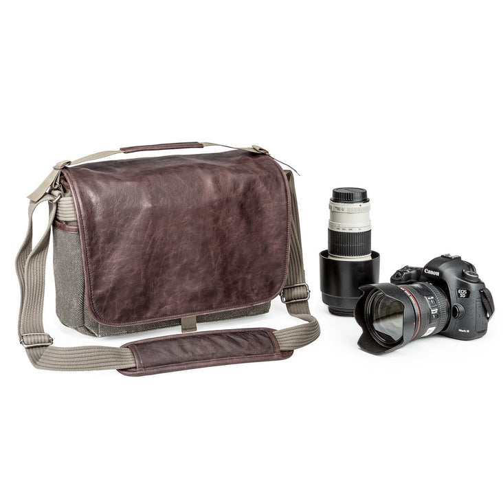 Think Tank Retrospective Leather 7 Shoulder Camera Bag - Sandstone