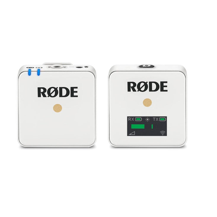 Rode Wireless GO Compact 2.4GHz Wireless Microphone System (White)