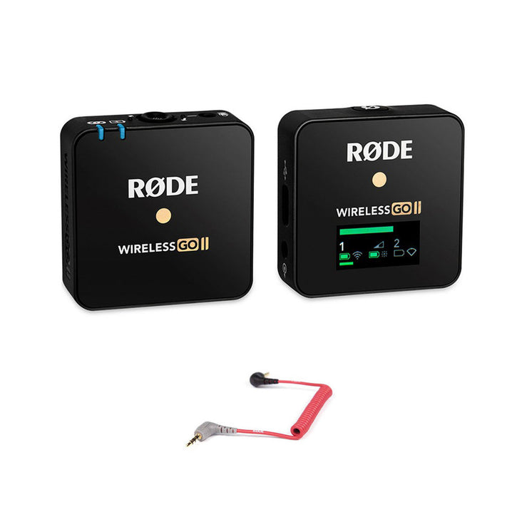 Rode Wireless GO II Single Set + SC7 Adapter for Mobile Use - Bundle