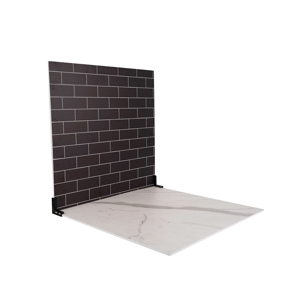 ProBoards Flat Lay Photography Rigid Black & White Marble + Subway ...