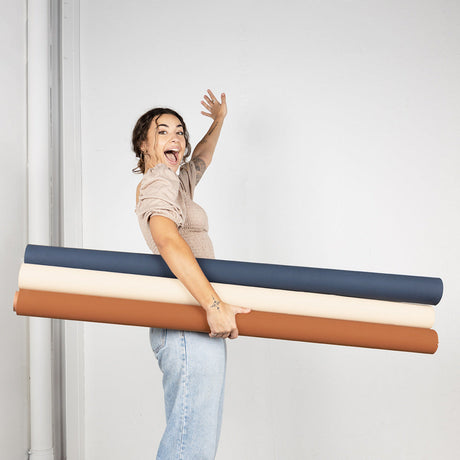 'Rustic Mood' Collection Half Width Photography Studio Paper Backdrop Set (1.36 x 10M) - Bundle