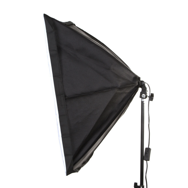 Single Rectangle Softbox Photography Studio Light Set (50x70cm) E27 50W (DEMO STOCK)