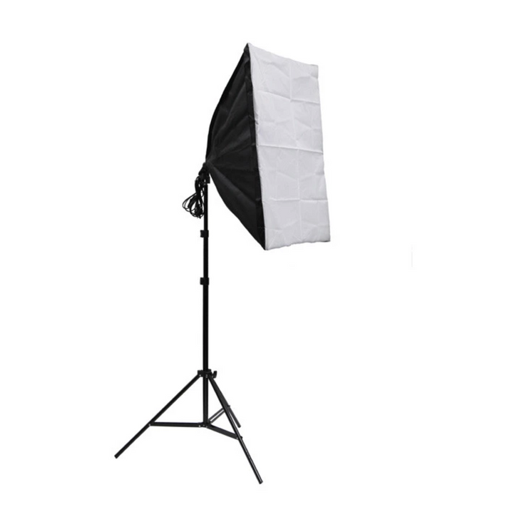 Single Rectangle Softbox Photography Studio Light Set (50x70cm) E27 50W (DEMO STOCK)