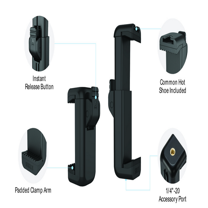 Sirui Mobile Phone Clip with Instant Release