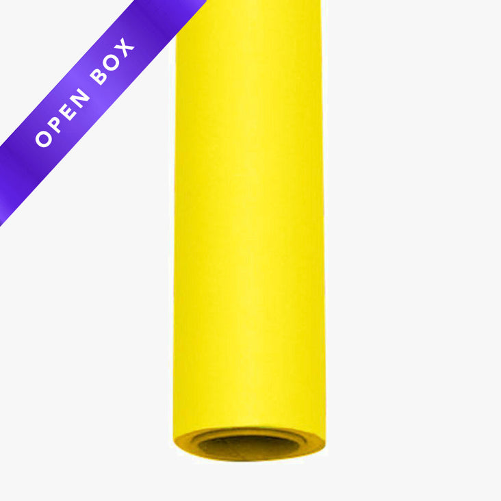 Spectrum Non-Reflective Full Paper Roll Backdrop (2.7 x 10M) - Queen Bee Yellow (Open Box)