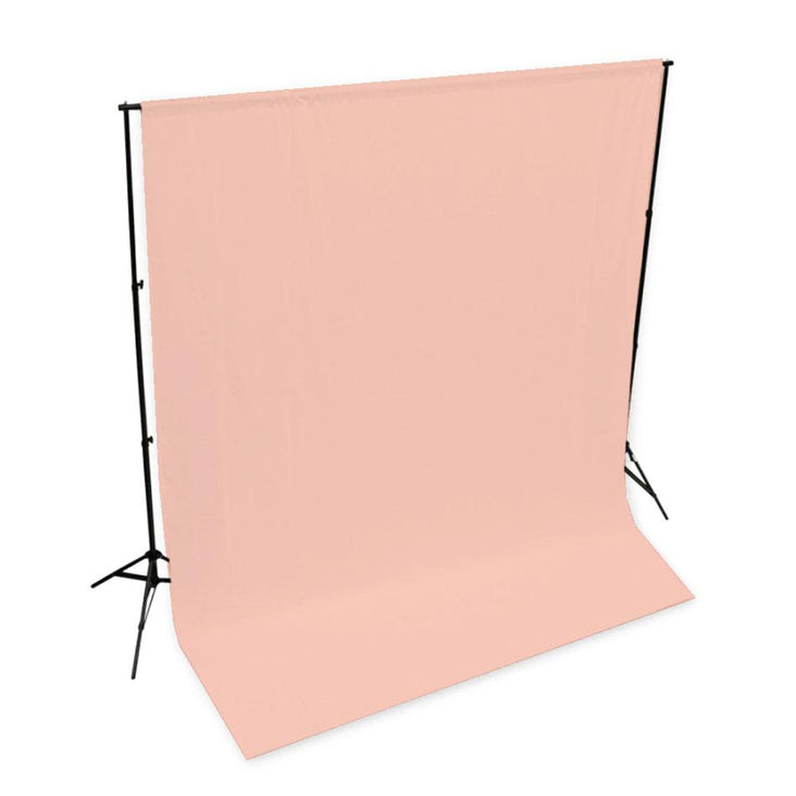 Spectrum 'Pastel Palette' Muslin Backdrop 3M x 3M - Pink Salmon