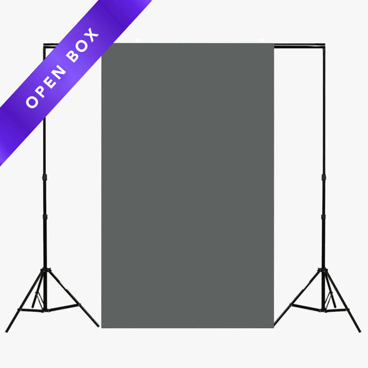 Spectrum Sting Ray Grey Non-Reflective Half Length Paper Roll Backdrop (1.36 x 10M) (DEMO STOCK)