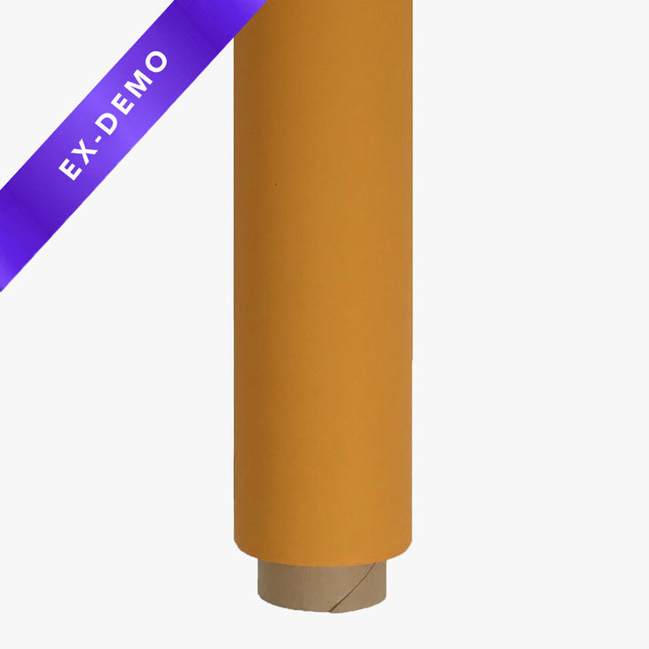 Spectrum Non-Reflective Full Paper Roll Backdrop (2.7 x 10M) - Tangerine Dream Orange (DEMO STOCK)