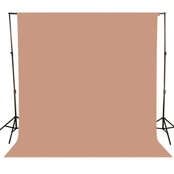 Spectrum Non-Reflective Full Paper Roll Photography Studio Backdrop Full Length (2.7 x 10M) - Moroccan Clay Brown (DEMO STOCK)