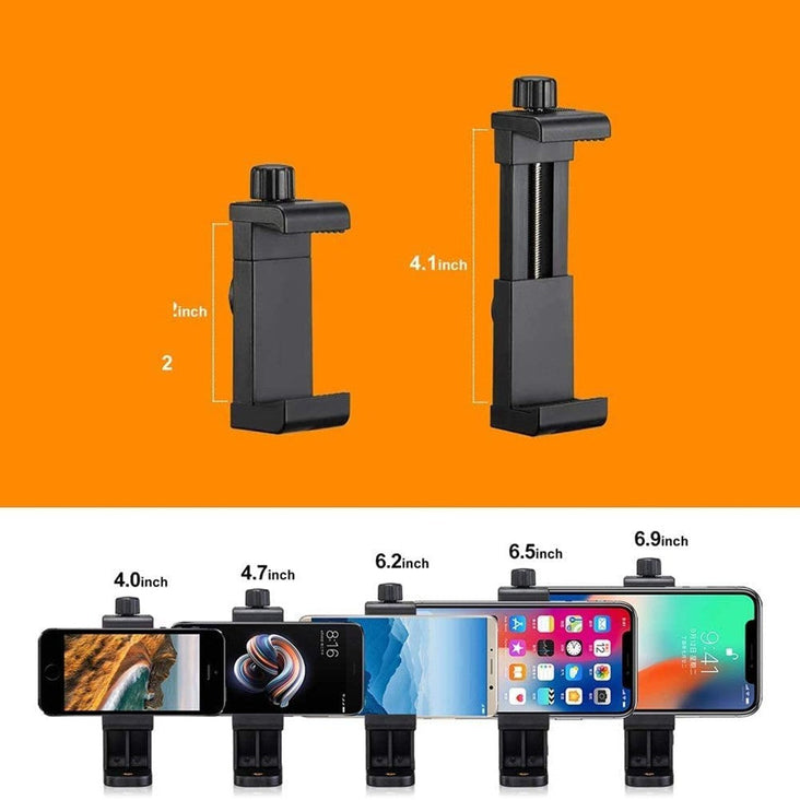 Spectrum Universal Smartphone Phone Holder 360 Rotate Mount Adapter for iPhone & Samsung