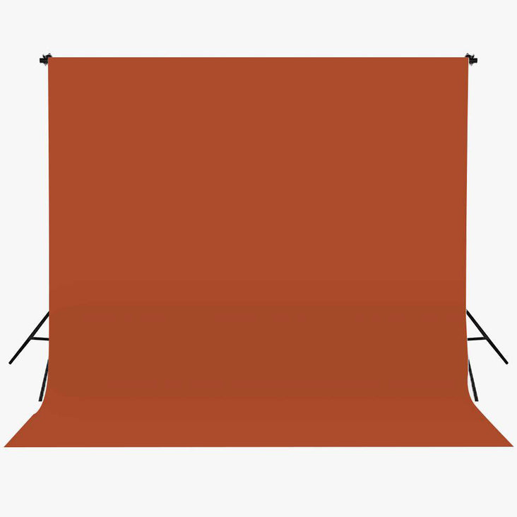 Spectrum Non-Reflective Full Paper Roll Backdrop (2.7 x 10M) - Warm Terracotta Brown