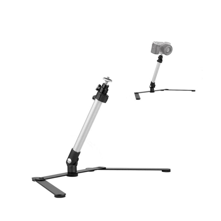 Tabletop Stand with Ball Head Bracket for Lighting and Accessories