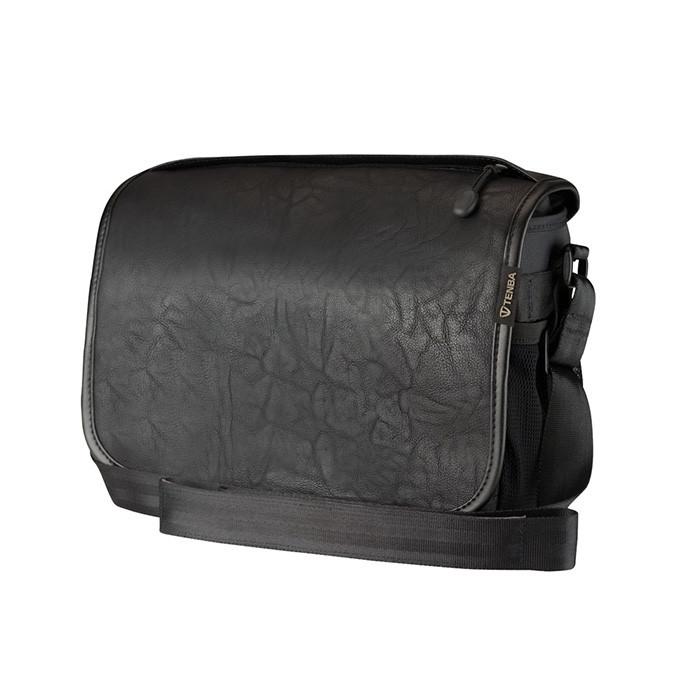 Tenba Switch 8 Camera Bag - Black/Black Faux Leather