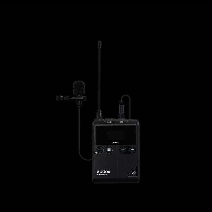 Godox WmicS1 UHF Lavalier Wireless Microphone System