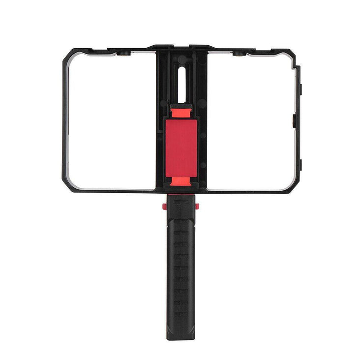 Universal Smartphone Cage Photo Video Rig with Hand Grip