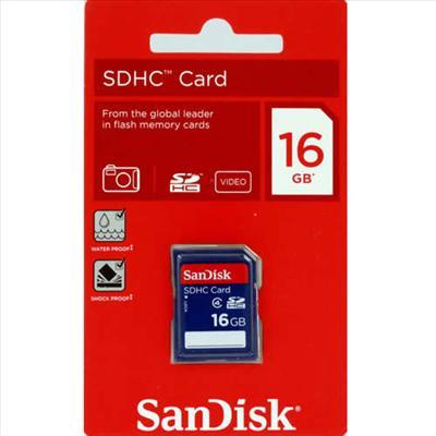 SanDisk Standard SD & SDHC Cards