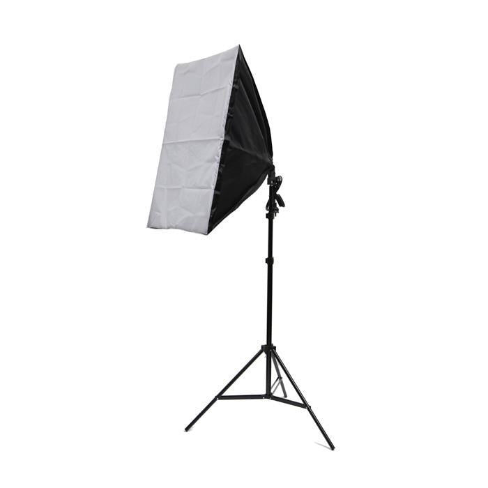 Volkwell Triple Rectangle Softbox 3 x 135W Bulb Continuous Lighting Kit