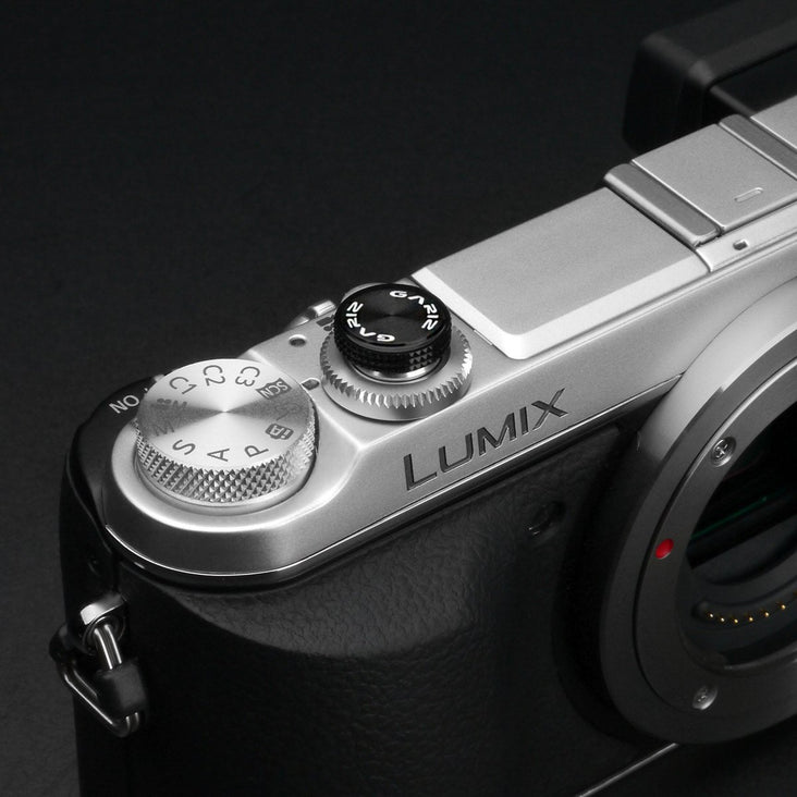 Gariz Sticker Type Soft Button Black XA-SBA4 for Sony Fuji Canon Nikon Lumix Leica