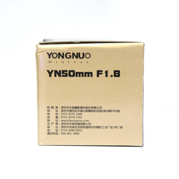 Yongnuo YN 50mm F/1.8 AF/MF Standard Prime Lens for Canon
