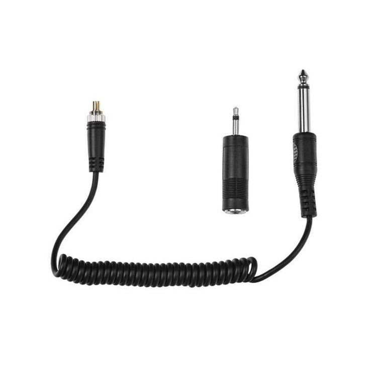 Yongnuo LS-PC635 PC Sync to 6.35mm Cable with 3.5mm Adapter