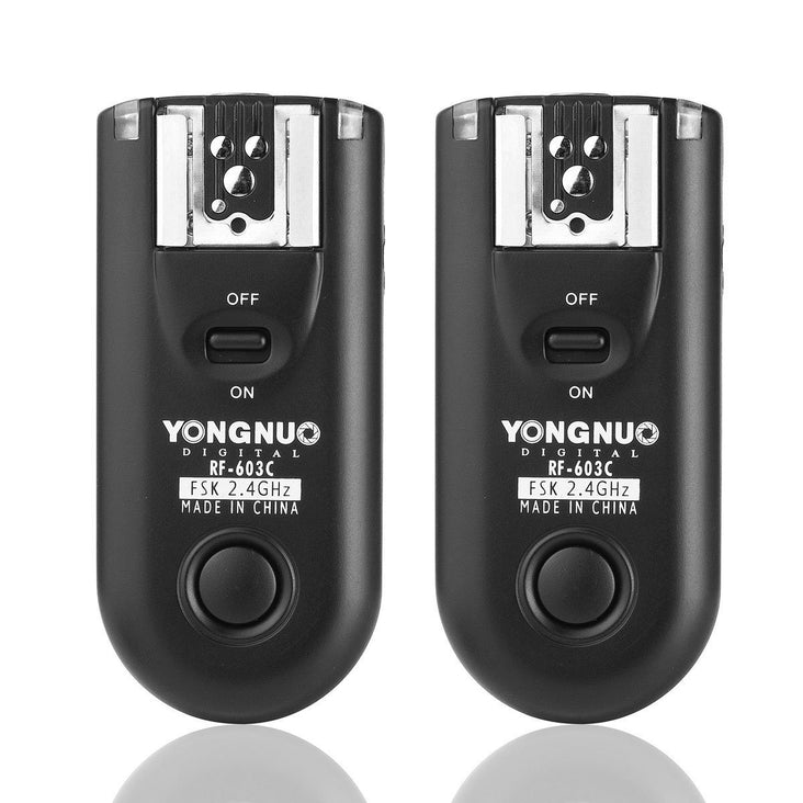 Yongnuo RF-603 C1 Wireless Flash Trigger for Canon (Pair)