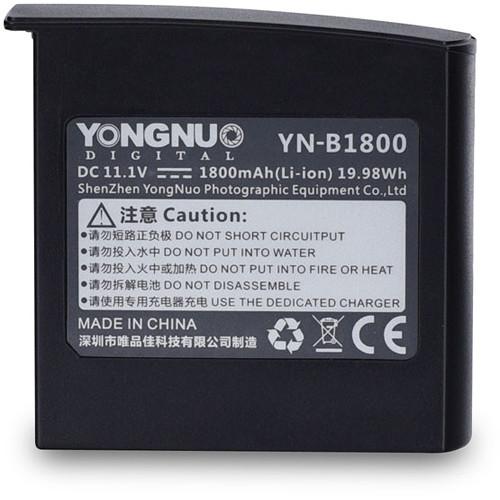 Yongnuo YN-B1800 Rechargeable Li-Ion Battery (11.1V, 1800mAh)