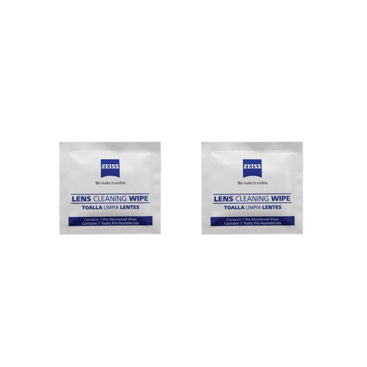 ZEISS Lens Wipes for Camera Lenses and Optical Gear Two Pack Set