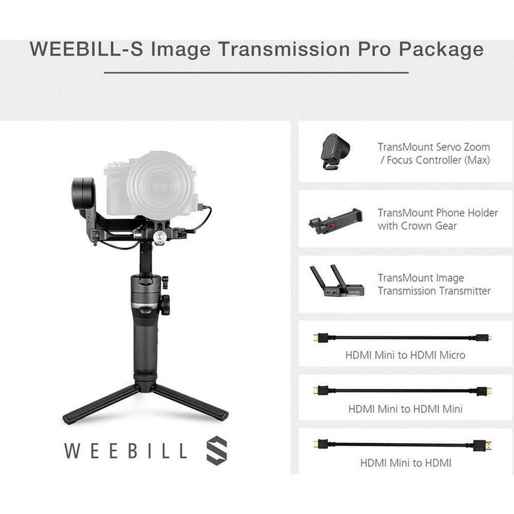 Zhiyun Weebill-S Image Transmission Pro Package