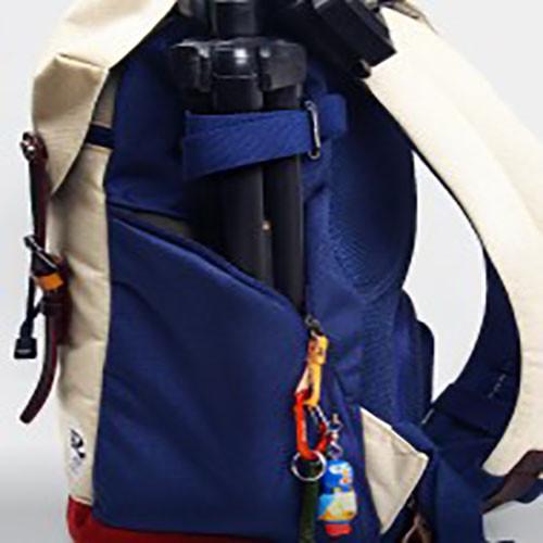 Zkin Getaway Kampe Burgundy Beige DSLR Camera Backpack Bag