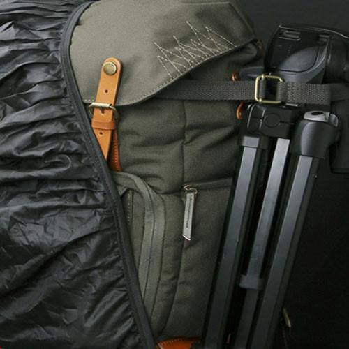 Zkin Raw Yeti Army Green DSLR Camera Backpack Bag