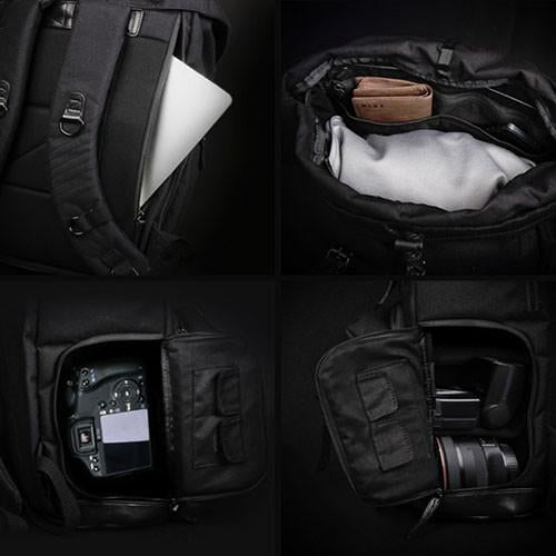 Zkin Raw Yeti Olive Black DSLR Camera Backpack Bag