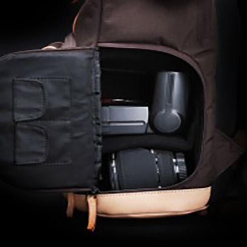 Zkin Raw Yowie Wood Brown DSLR Camera Backpack Bag
