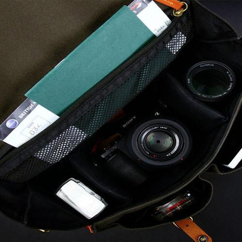 Zkin Raw Amarok Army Green DSLR Camera Shoulder Satchel Bag